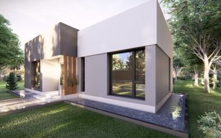 Casă modernă la roșu– Domnești, 500 mp teren - Poză 2