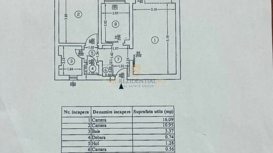 Prima închiriere | 2 camere | Parcare inclusă | Metrou Piata Sudului - Poză 8