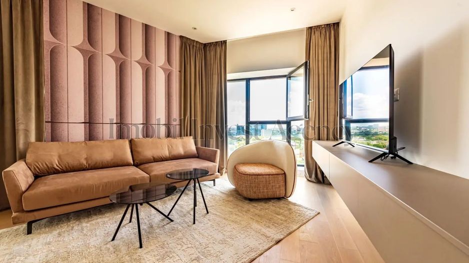 Apartament 3 camere mobilat in One Verdi Park cu loc de parcare inclus - Poză 5