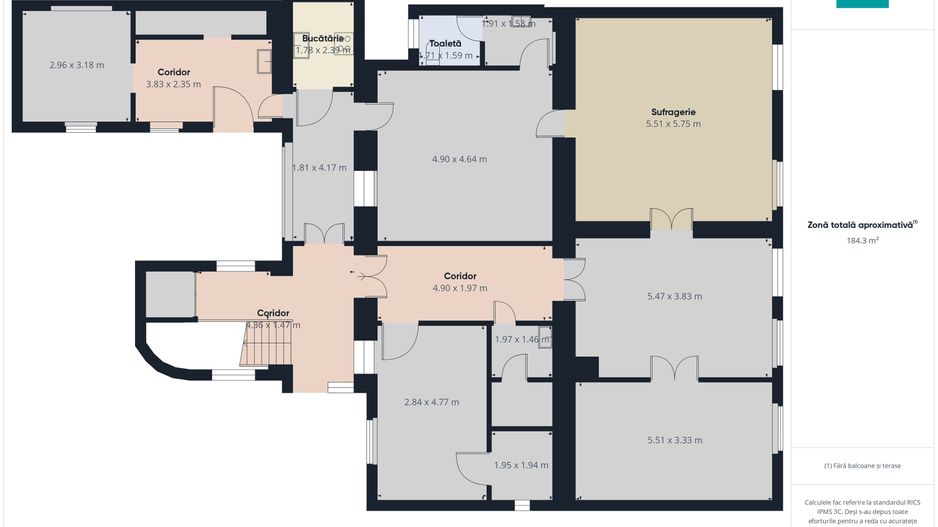 Imobil solid, cu potențial. Ultracentral - Poză 6