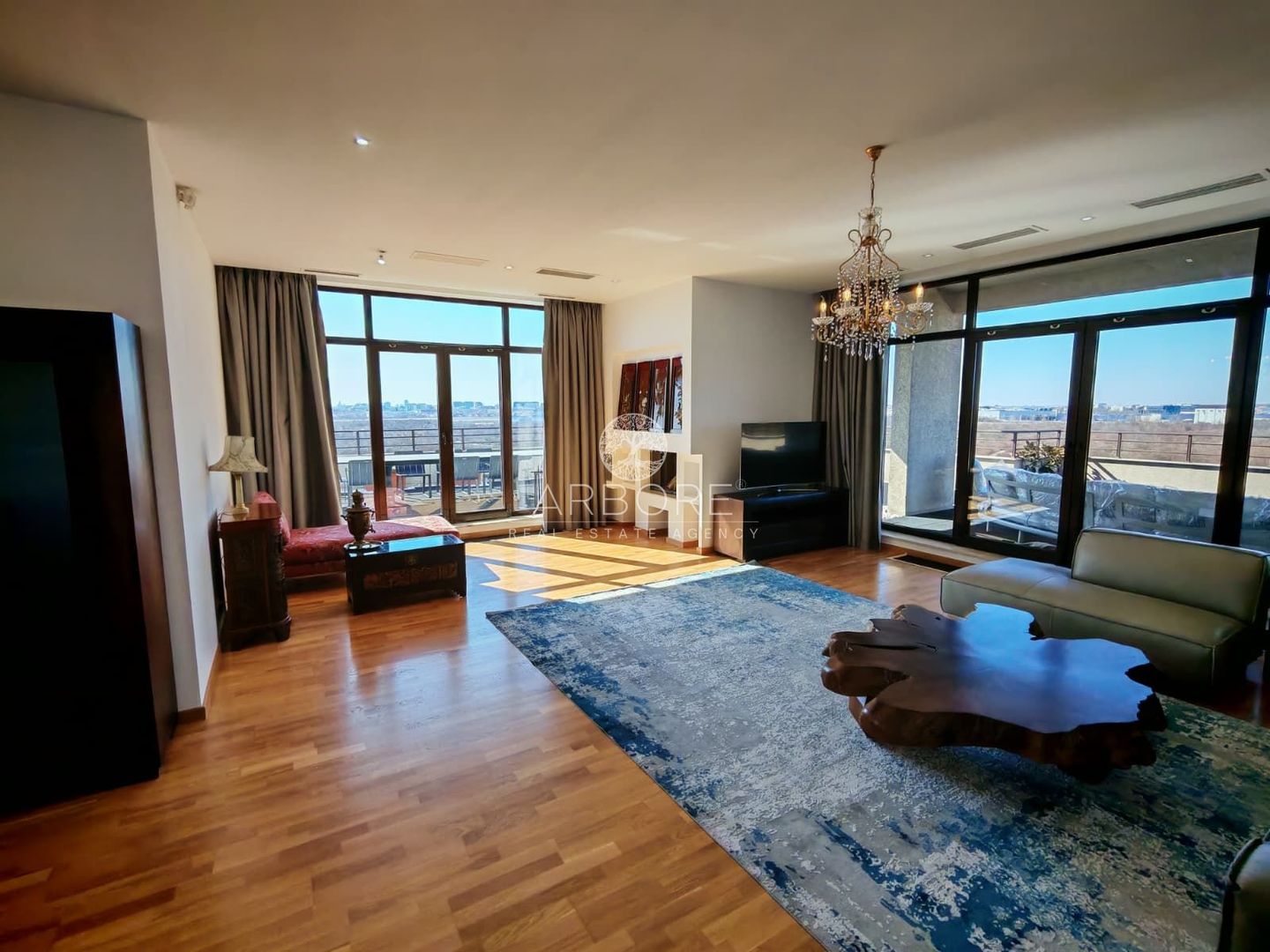 Penthouse 5 camere 250 mp lângă Ambasada SUA , zona Băneasa București - Poză 8