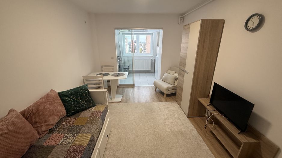 Garsoniera complet mobilată/utilata- Paladium residence1+2 parcări - Poză 11