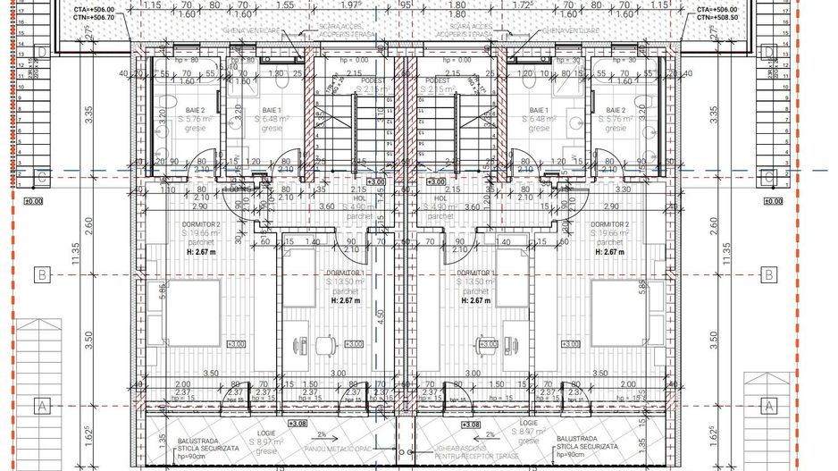Duplex 4 camere cu panorama superba in cartierul Europa - Poză 17