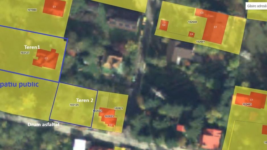 Teren PREDEAL CLABUCET 1664m2 cu asfalt, utilitati si VIEW - Poză 2
