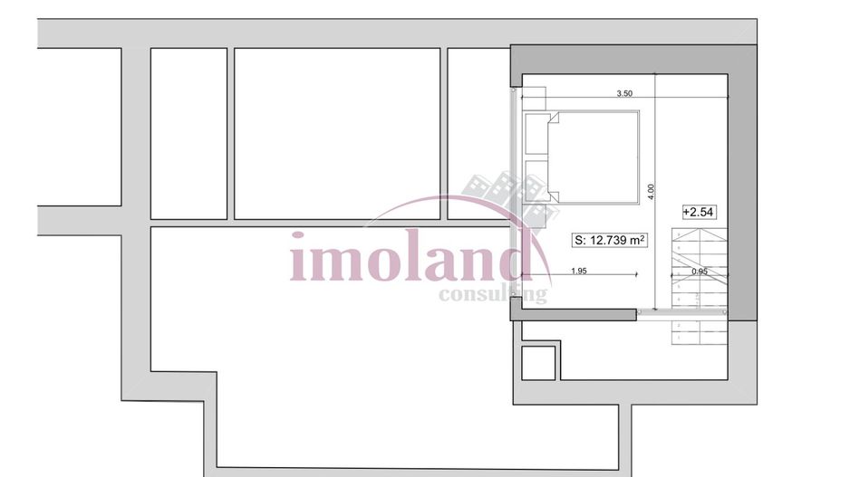 Duplex de poveste - 3 camere - inchiriere - Mitropolie - Schiță 25