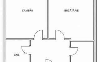 Garsoniera Decomandata I Parter I Necesita Renovare I Terezian - Poză 1
