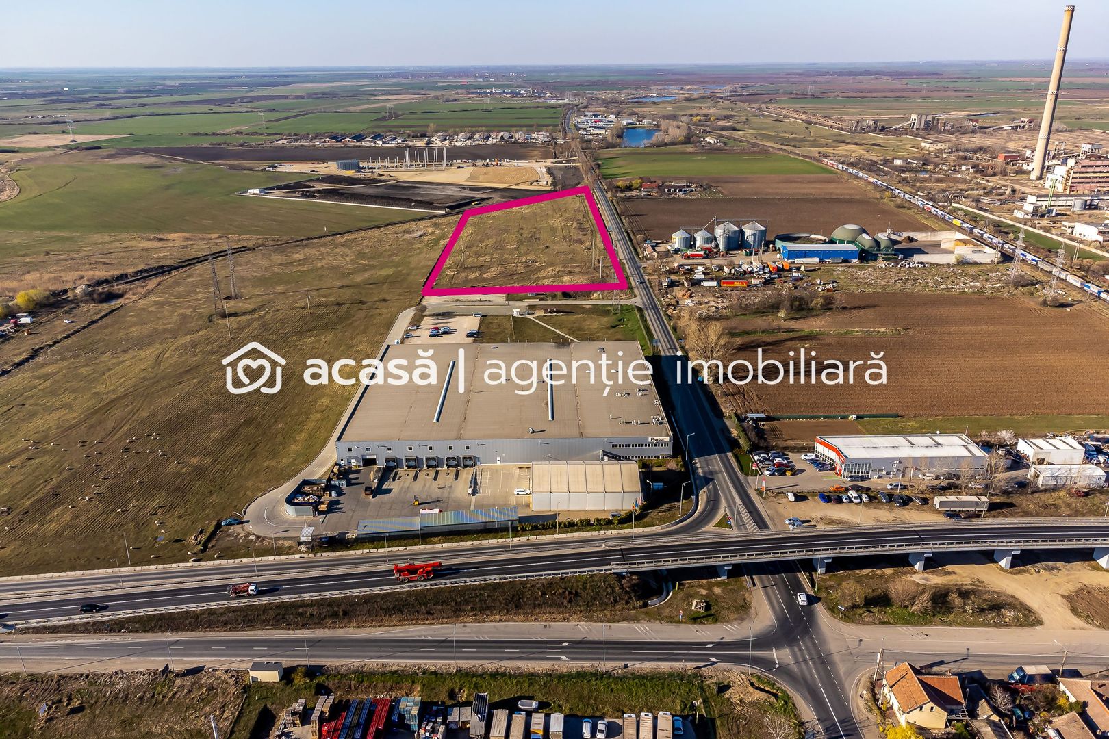 Teren intravilan 4 ha lângă Panduit - Poză 1