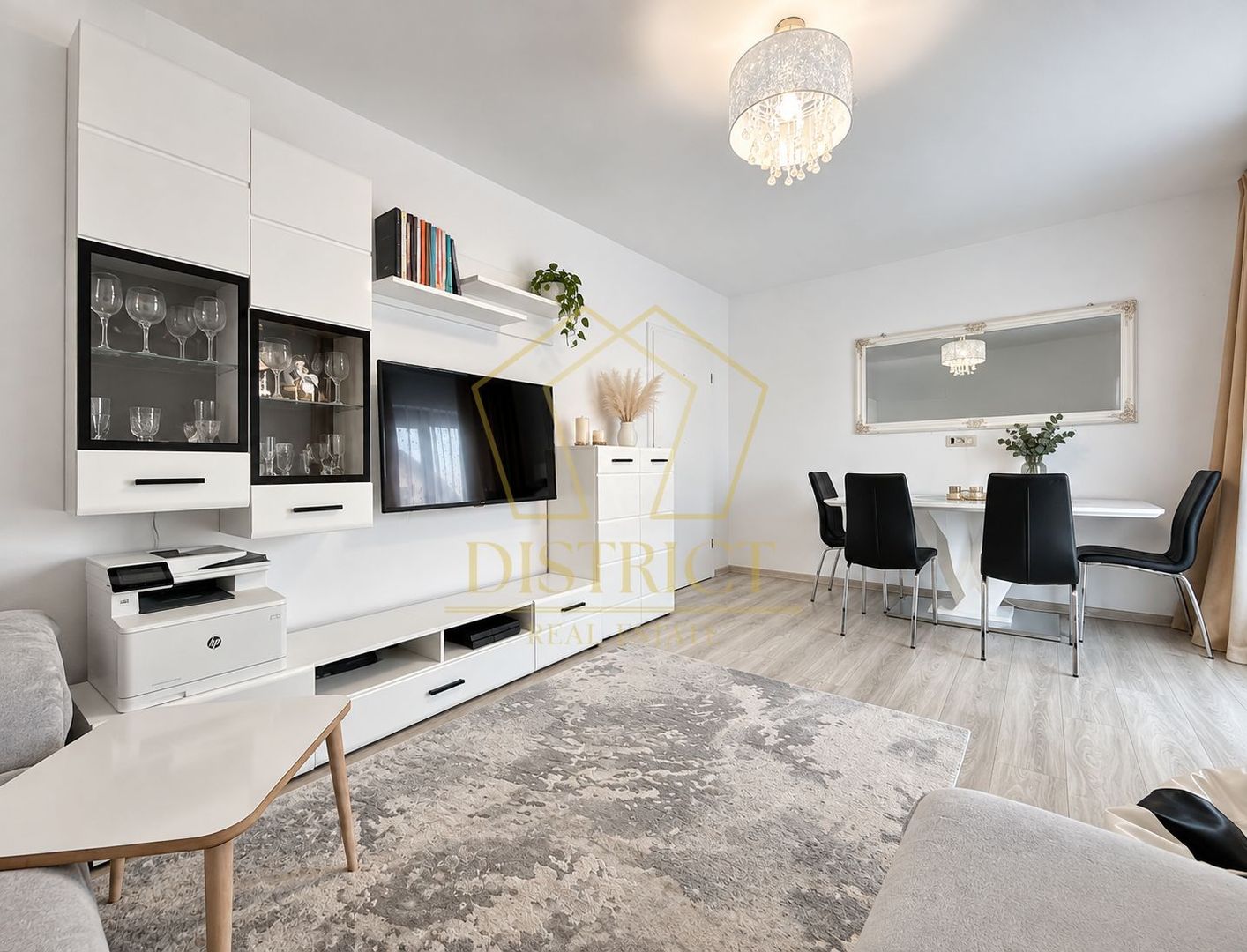 Apartament cu 2 camere mobilat | Etajul 1 | 57 mp utili | in Giroc la asfalt. - Poză 7