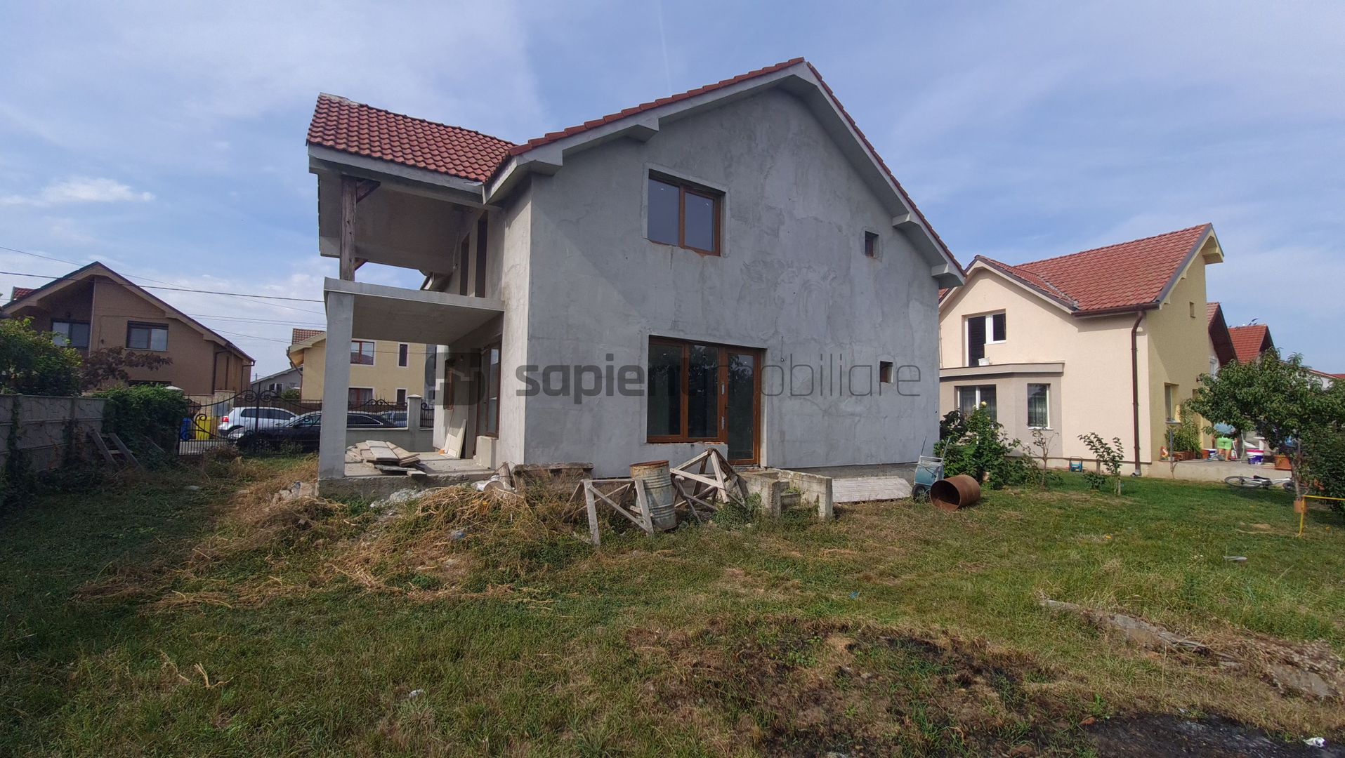 SAPIENT/Casa semifinisata P+M de vanzare în Santandrei - Poză 2