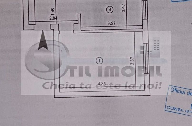 3 Camere Decomandat, 67 mp, Etaj 3/4 Păcurari - Lukoil - 128.000 euro - Poză 7