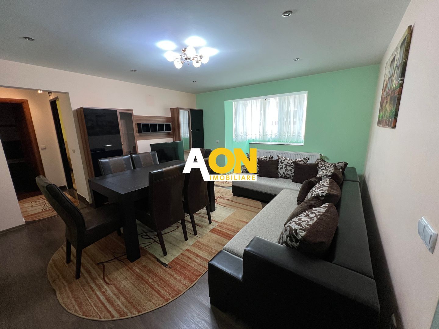 Apartament 3 camere, etaj 1, mobilat, utilat + boxa 8 mp, Ampoi 1 - Poză 1