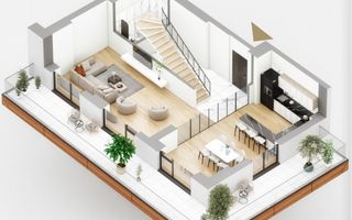 Apartament 4 camere de vanzare - Poză 2