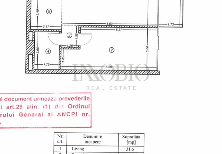 Apartament 2 Camere | One Verdi - Poză 15