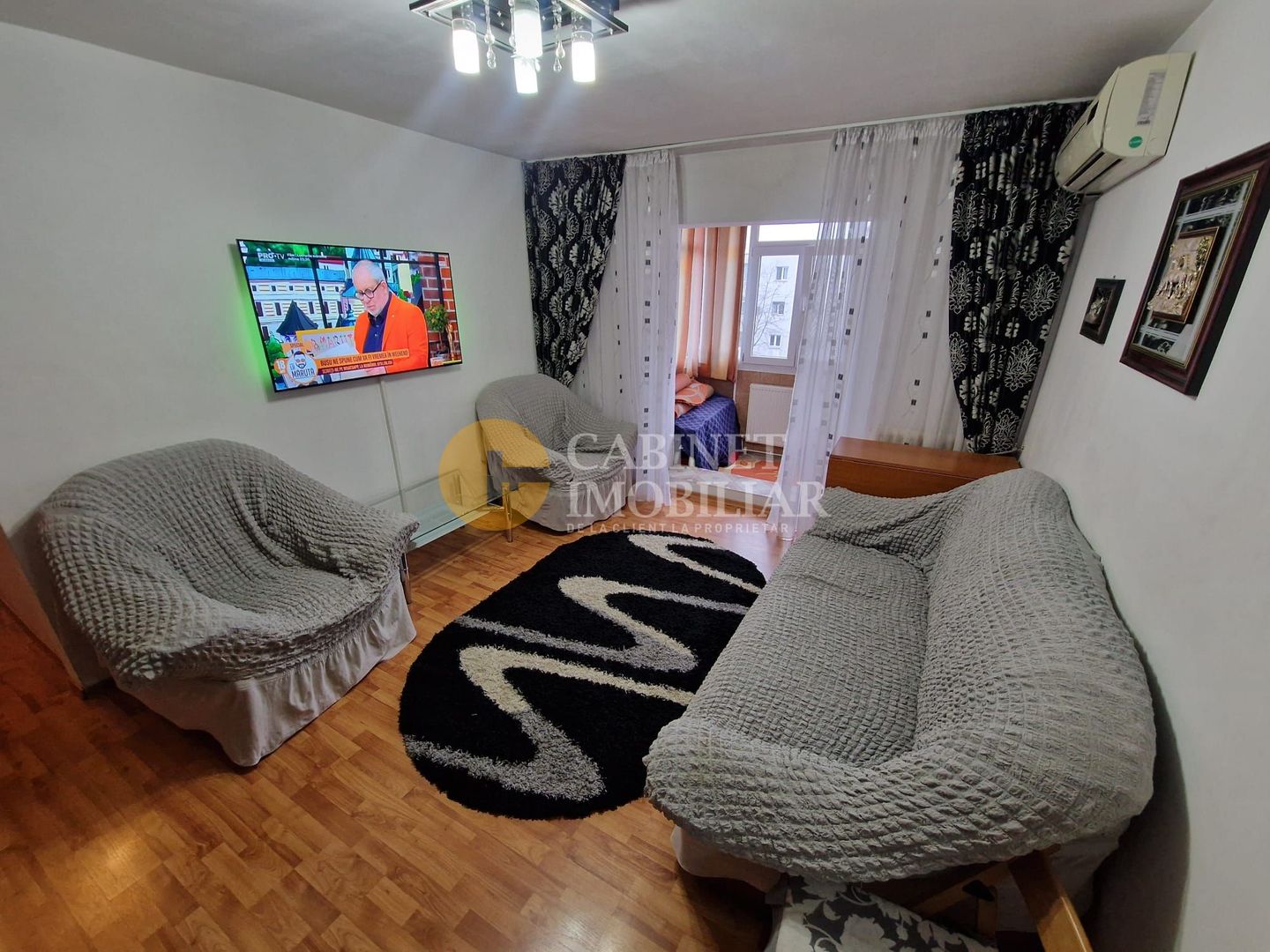 3 Camere Semidecomndat- Mobilat si Utilat- zona Zimbru - Poză 1