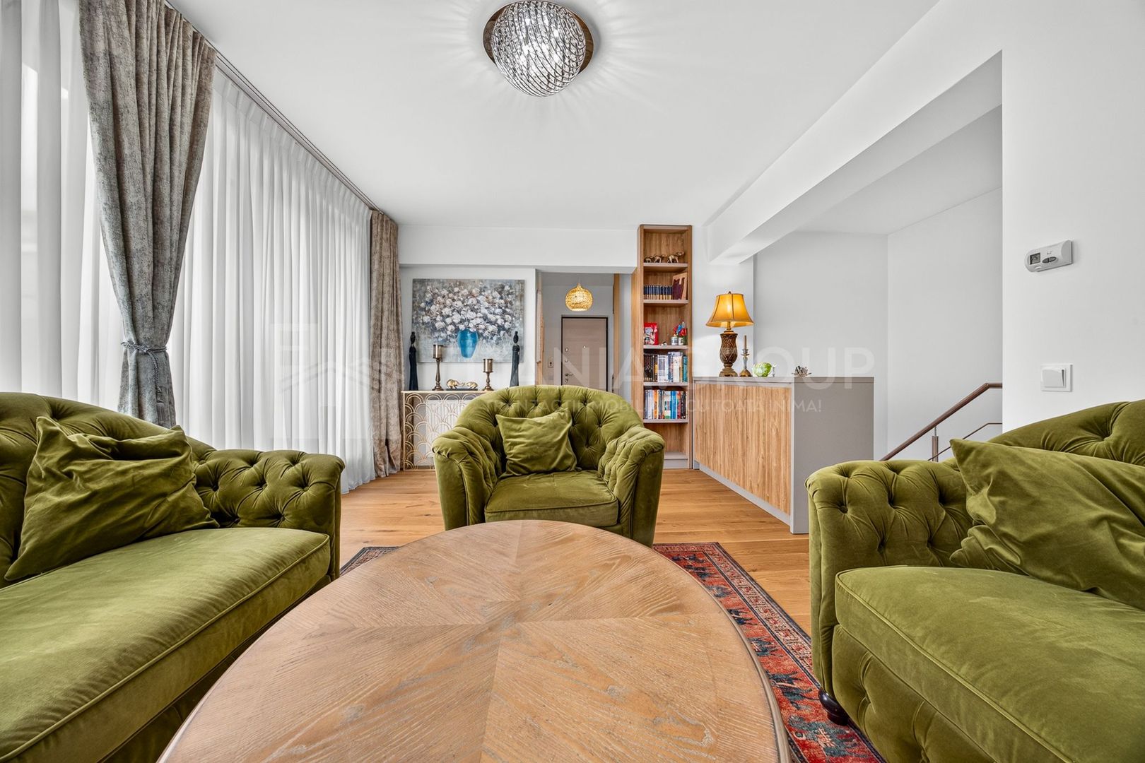 PENTHOUSE SUPERB 4 camere, 100 mp utili, parcare + boxa MAURER Coresi - Poză 1