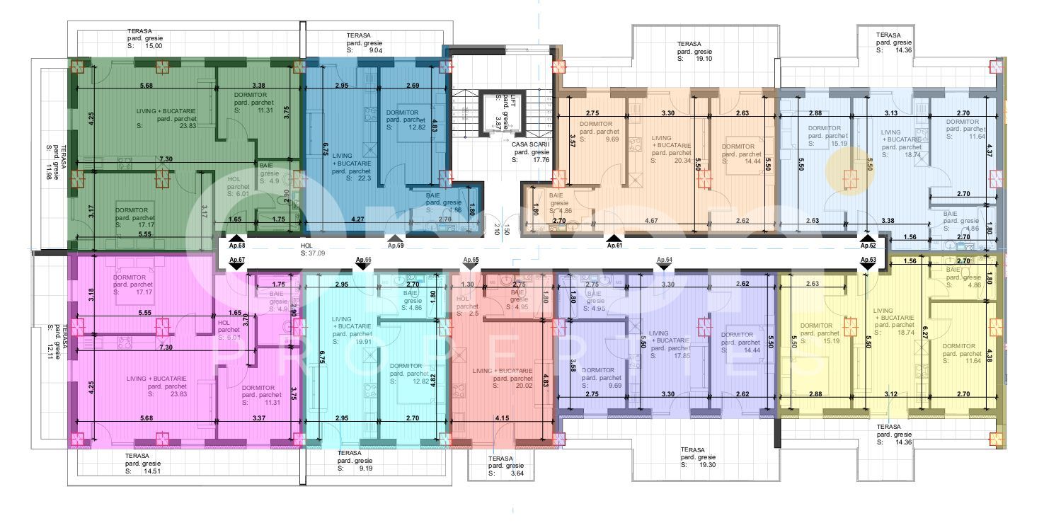 Apartament 3 camere de vânzare- 101,88 mp – bloc nu Regele Ferdinand - Poză 4