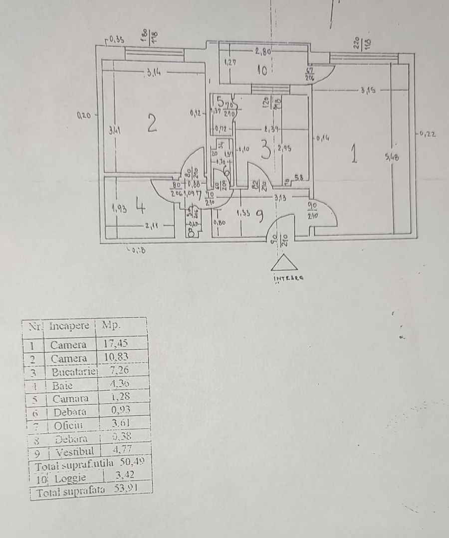 APARTAMENT MODERN DECOMANDAT BLOC 1984 ETAJ 1 CRANGASI - Poză 8