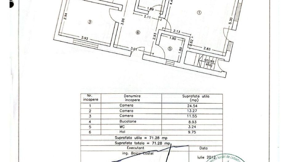 Casa P+1 ideala pentru 2 familii sau pentru inchiriere – zona centrala - Schiță 27