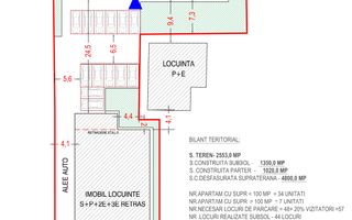 Teren 2553 mp | Iancu Nicolae | Serban Cantacuzino | - Schiță 7