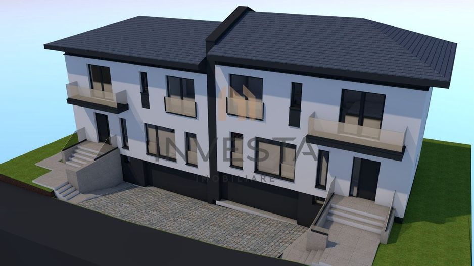 Teren cu autorizatie de constructie duplex in Borhanci - Poză 1