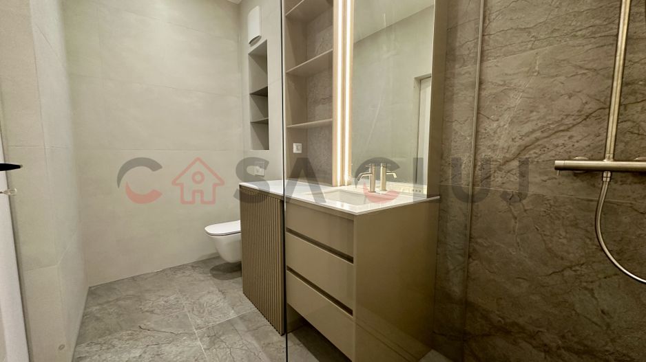 Apartament ultrafinisat, spatios. Parcare! Bloc Nou! Zona Fsega! - Poză 8