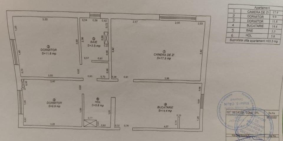 Girocului-Spitalul Judetean | 3 Camere | Centrala | Aer Conditionat | Boxa - Poză 8