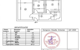 Apatament 2 camere, Str. Poștalionului, 67 mp, Pret Promoțional! - Poză 8