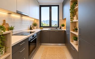 DE VANZARE 3 CAMERE AVIATIEI | 79 MP | PARCARE INCLUSA | MOBILAT SI UTILAT - Poză 4