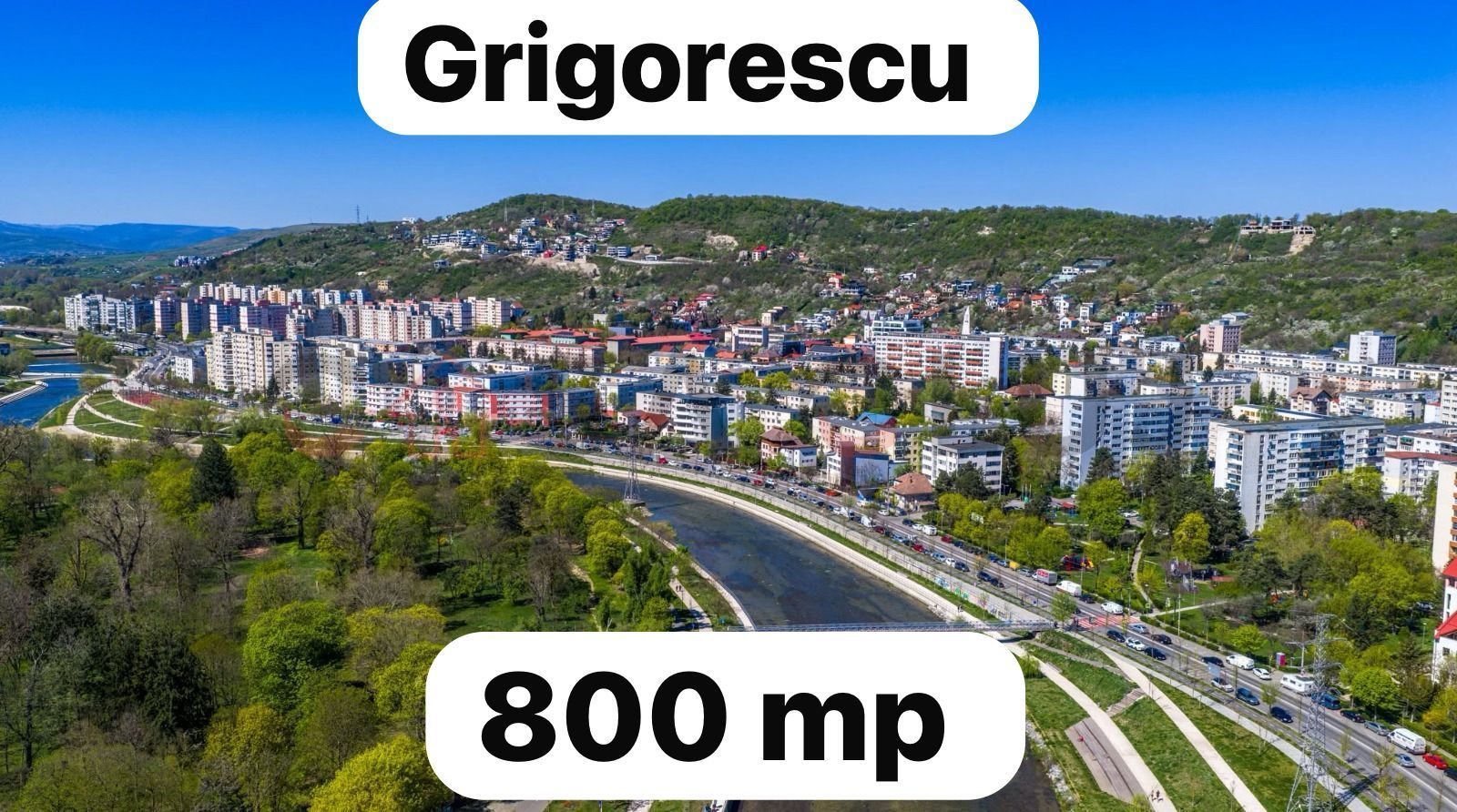 Teren construcții 800 mp, Grigorescu  !! - Poză 2