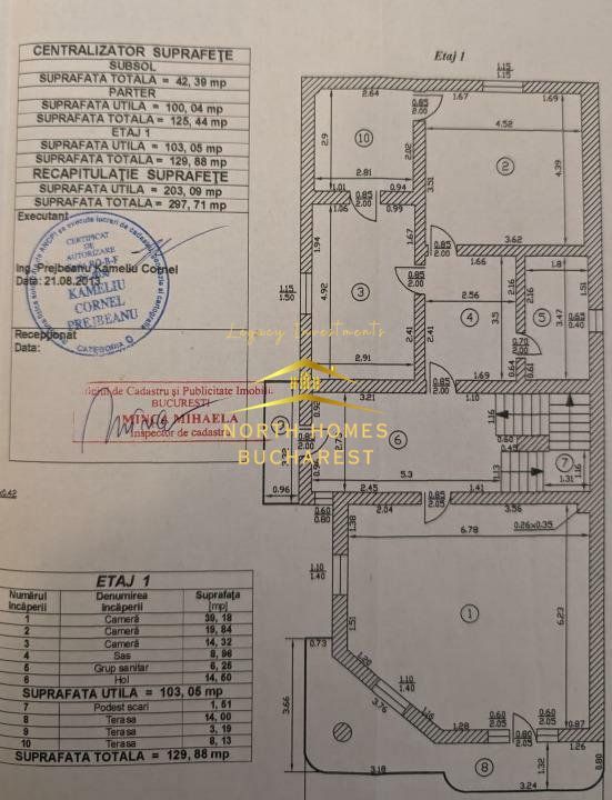 Vila de vanzare 5 camere+curte metrou Bazilescu. Ocazie unica! - Poză 14