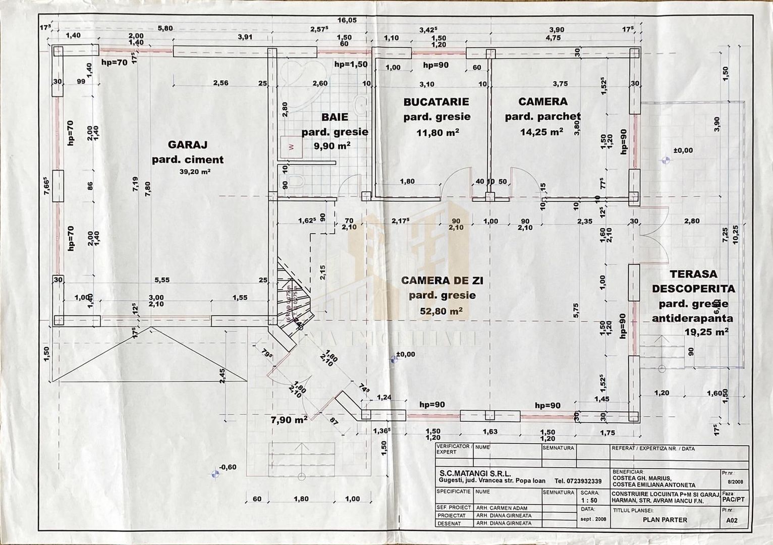 Casa individuala Harman Brasov  parter+etaj - Schiță 38