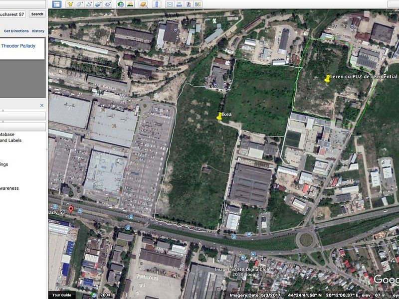 Teren intravilan 62.265 mp PUZ zona Pallady IKEA str. Balta Albina - Poză 9