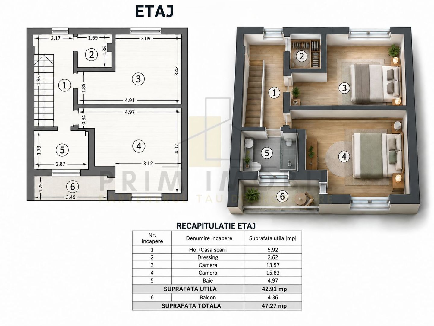 Vila individuala Bucium, 3 camere, curte proprie, mobilata complet, - Schiță 20