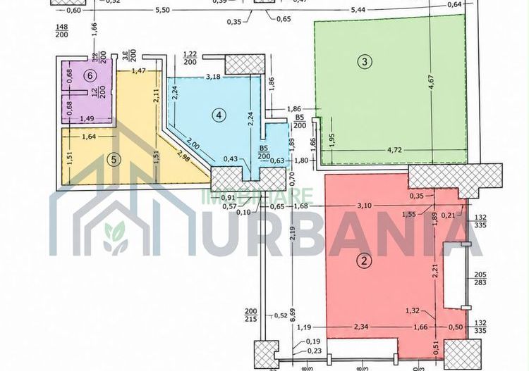 Spațiu comercial de închiriat – 117 mp – Capăt Păcurari, Iași – 13 €/mp - Poză 2