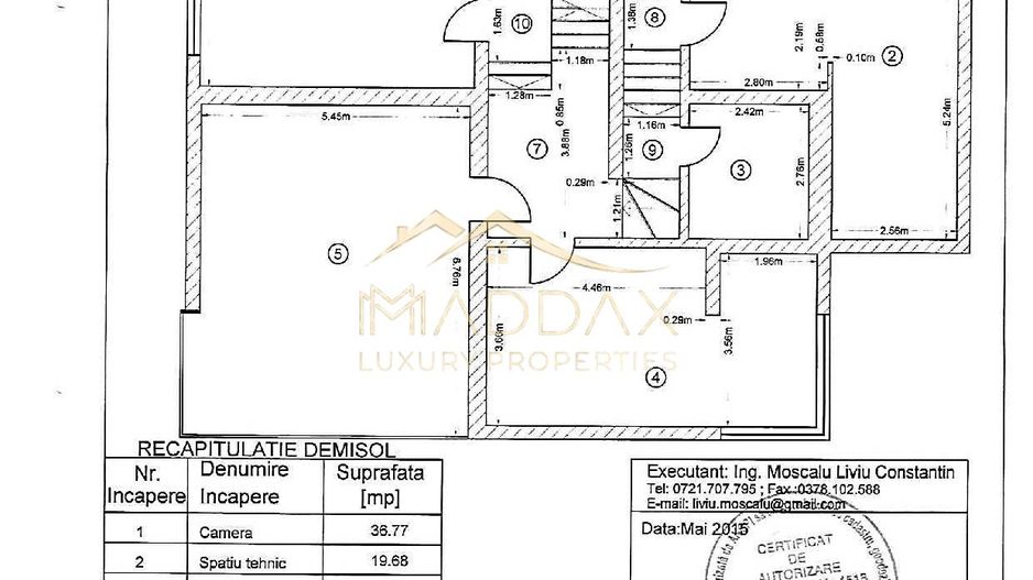 Impressive Villa // Floreasca Lake - Schiță 80