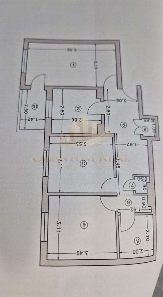 Apartament 3 camere decomandat | 69 mp | Metrou -Mihai Bravu - Poză 6