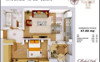 Apartament 2 Camere  Rotar Park 1 - Poză 11