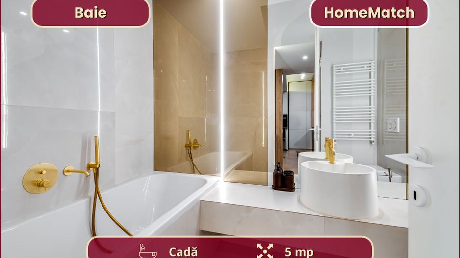 Cortina North || 2 Camere || Amenajat premium || Comision 0% - Poză 8