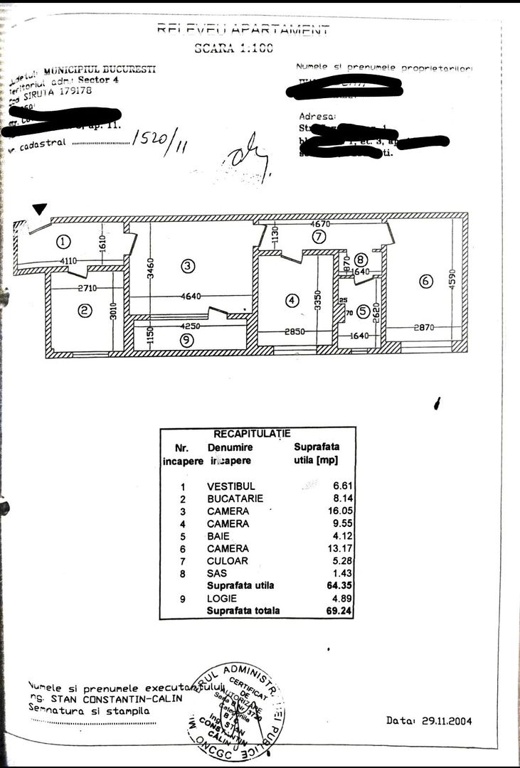 De vanzare Apartament 3 camere, Complexul Covasna, Berceni, sector 4 - Poză 14
