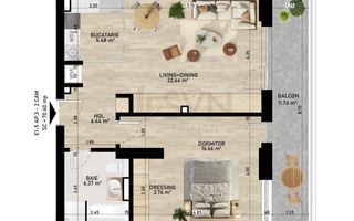 REA1026798 Apartament 2 camere I Gemina by the lake - Poză 6