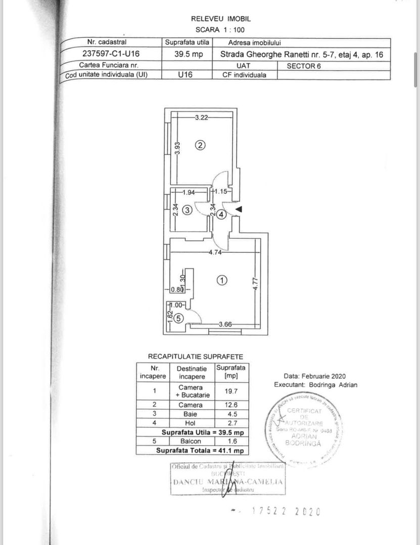 Studio 2 camere - Ranetti Premium Apartments 2021 - Poză 12