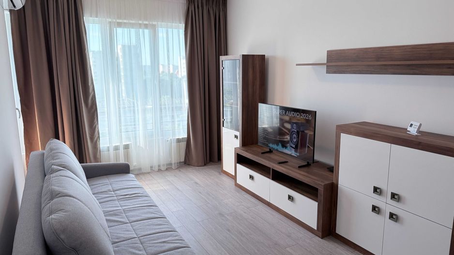 Garsoniera moderna, centrala proprie, balcon, 8 min metrou, Titan - Poză 1