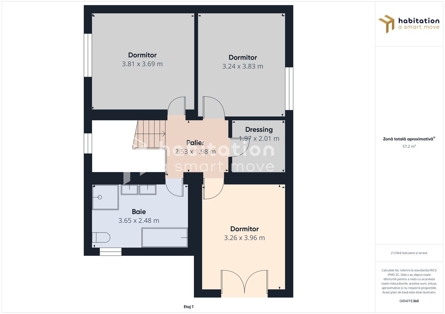 Tur virtual disponibil – duplex modern cu grădină privată și garaj - Poză 41
