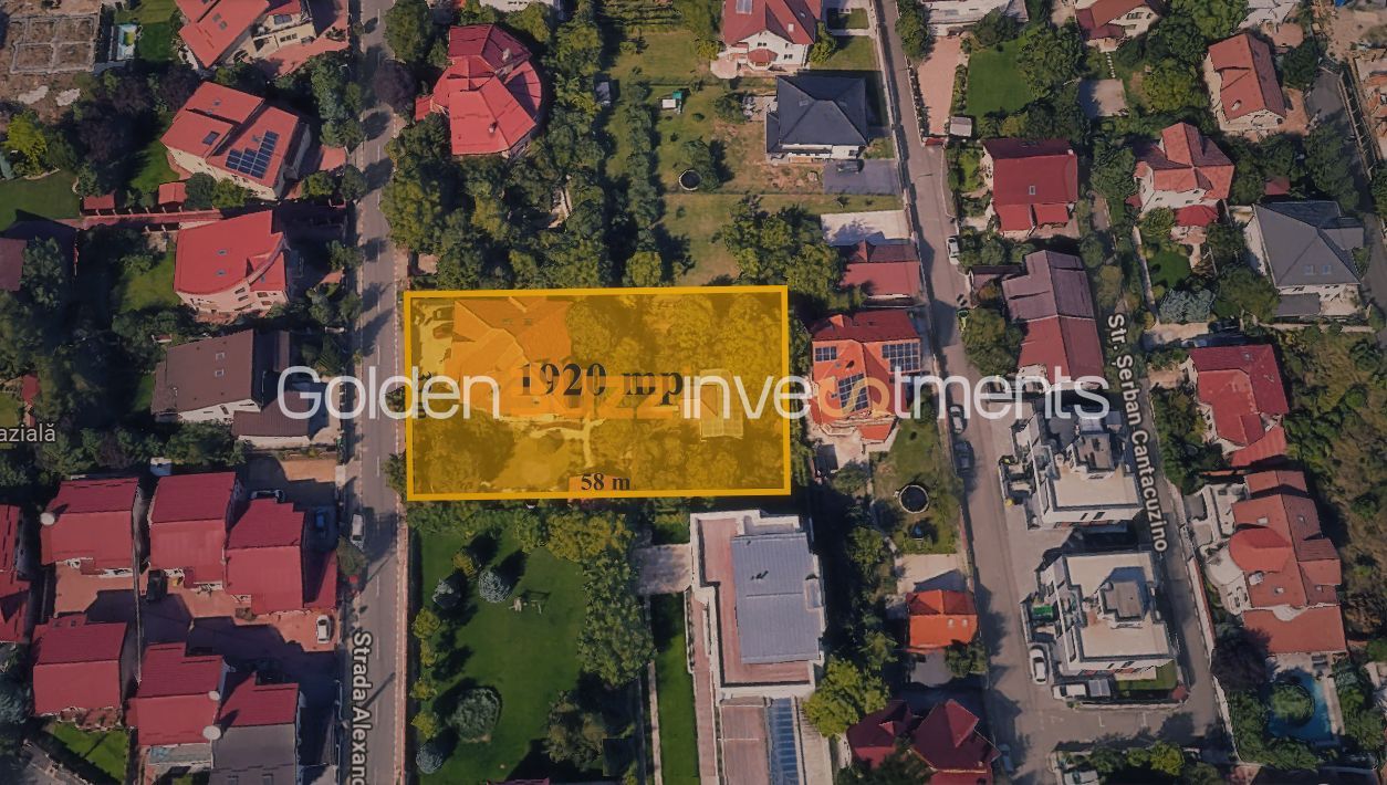 Teren premium - Cu Vila - Iancu Nicolae - Alexandru cel Bun - Schiță 4