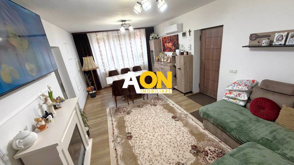 Apartament 3 camere, 2 balcoane, decomandat, mobilat, utilat, Ampoi 3 - Poză 2
