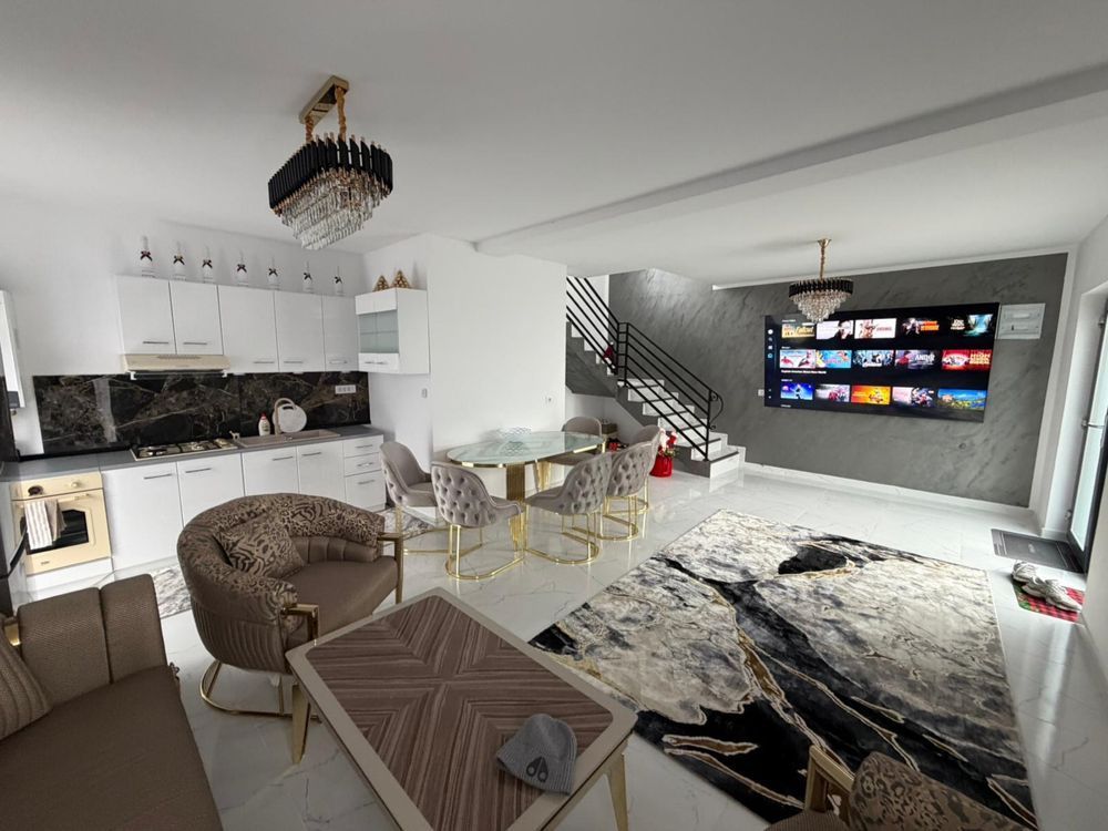 Casă modernă de vânzare în Vânători – 110 mp utili, teren 259 mp, complet mobila - Poză 2