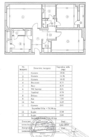 Vanzare Apartament 3 Camere Stradal Fantani Piata Unirii - Poză 7