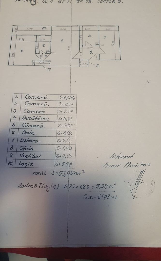 Vanzare apartament 3 camere Titan-Barajul Lotru, 2 minute metrou - Poză 3