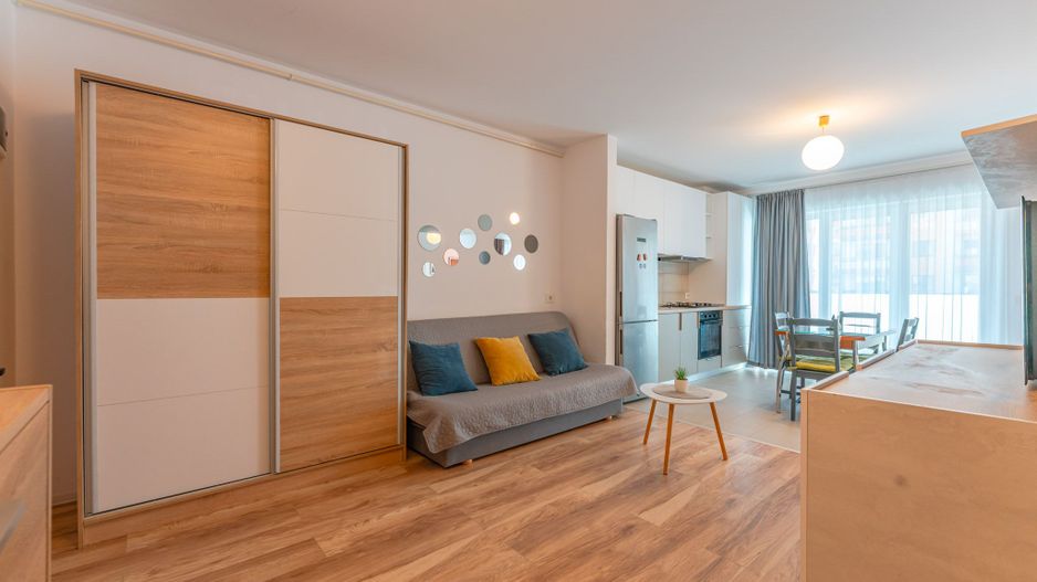 Studio de închiriat în Brașov – Tractorul, Ansamblul Maurer Villas - Poză 1