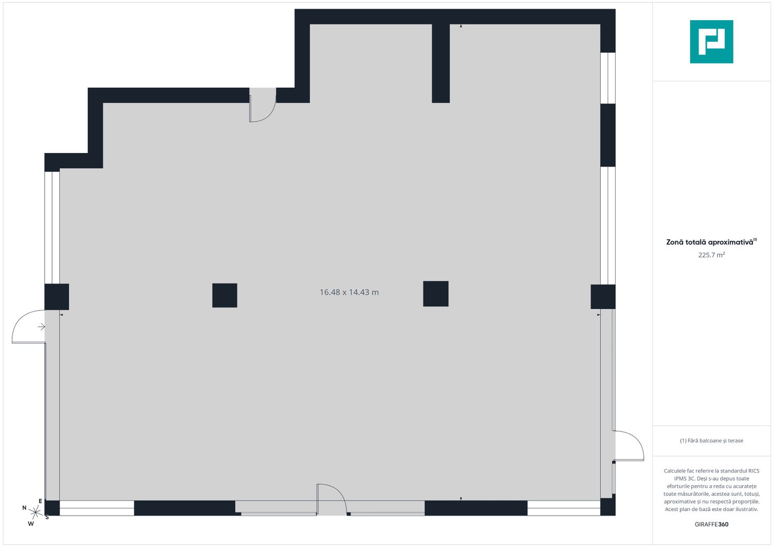 Spațiu comercial 227 mp in zona Tipografilor - Poză 15